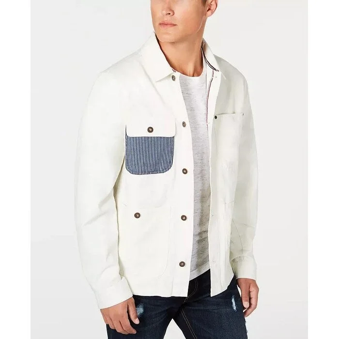 Classic Coats American Rag Men's Philbin Jacket White Size Medium