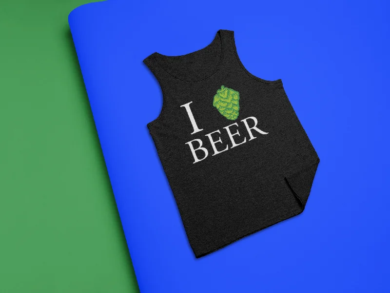 Athletic Shorts I Love Beer Men's Tank
