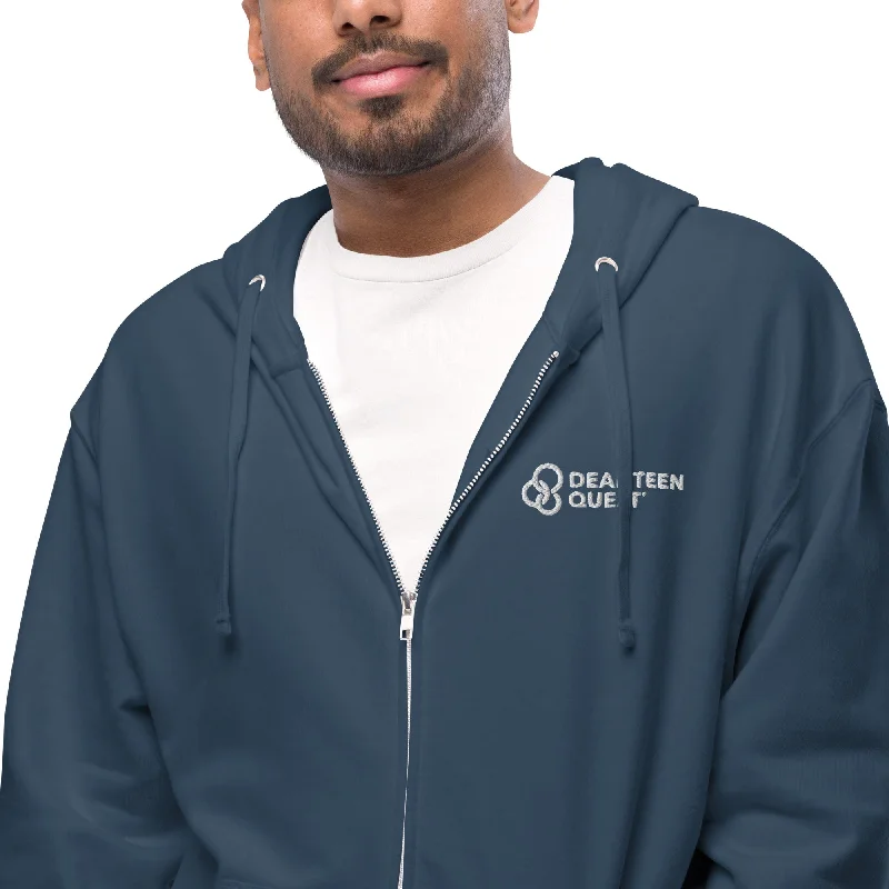 Day-to-day Comfort DTQ Unisex fleece zip up hoodie
