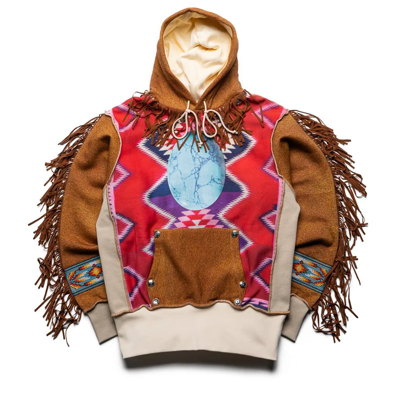 Chic Layers Advisory Board Crystals Birthstone Hoodie #12 - Suede Print