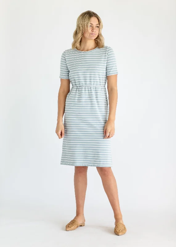 Fashion Comfort Kristen Short Sleeve Midi Dress - FINAL SALE