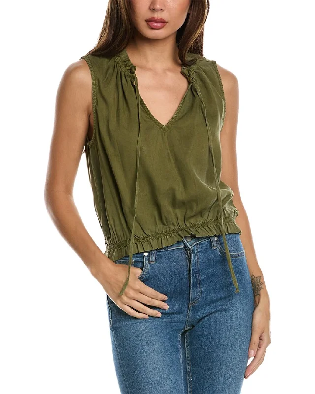Modern Looks Bella Dahl Ruffle Edge Pullover