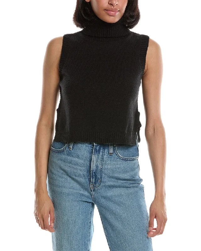 Modern Apparel Bishop + Young Libra Crop Wool-Blend Sweater