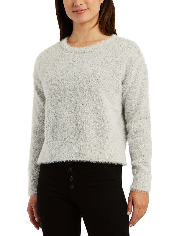 Affordable Looks Womens Long Sleeve Textured Pullover Sweater