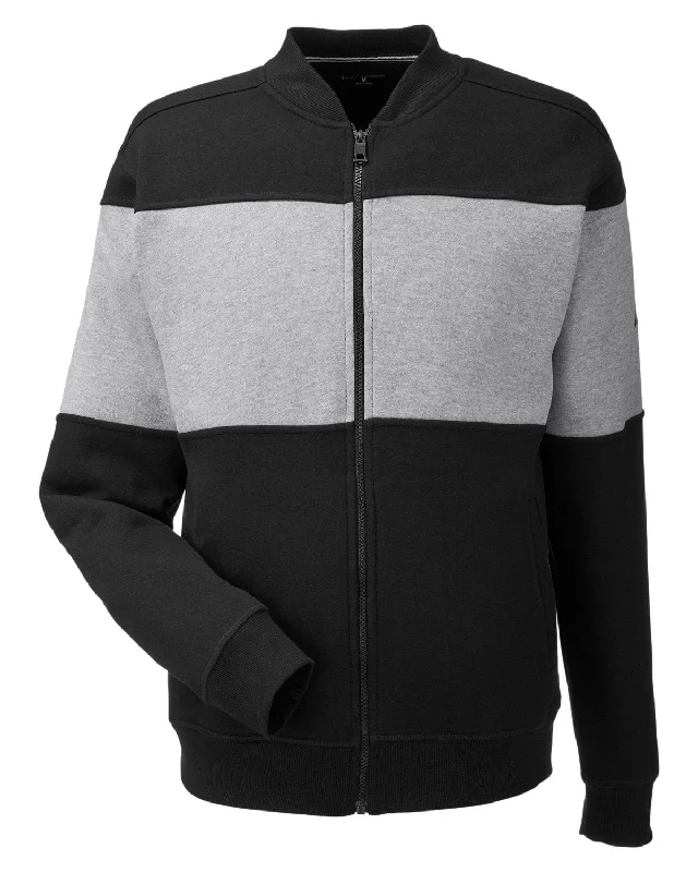 Casual Cardigans Nautica - Men's Anchor Bomber Full-Zip Fleece Jacket